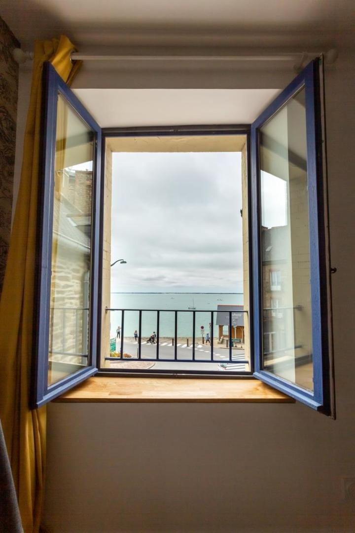 La Brise- Joli T2 Renove - Vue Mer - 1 Chambre Lägenhet Cancale Exteriör bild